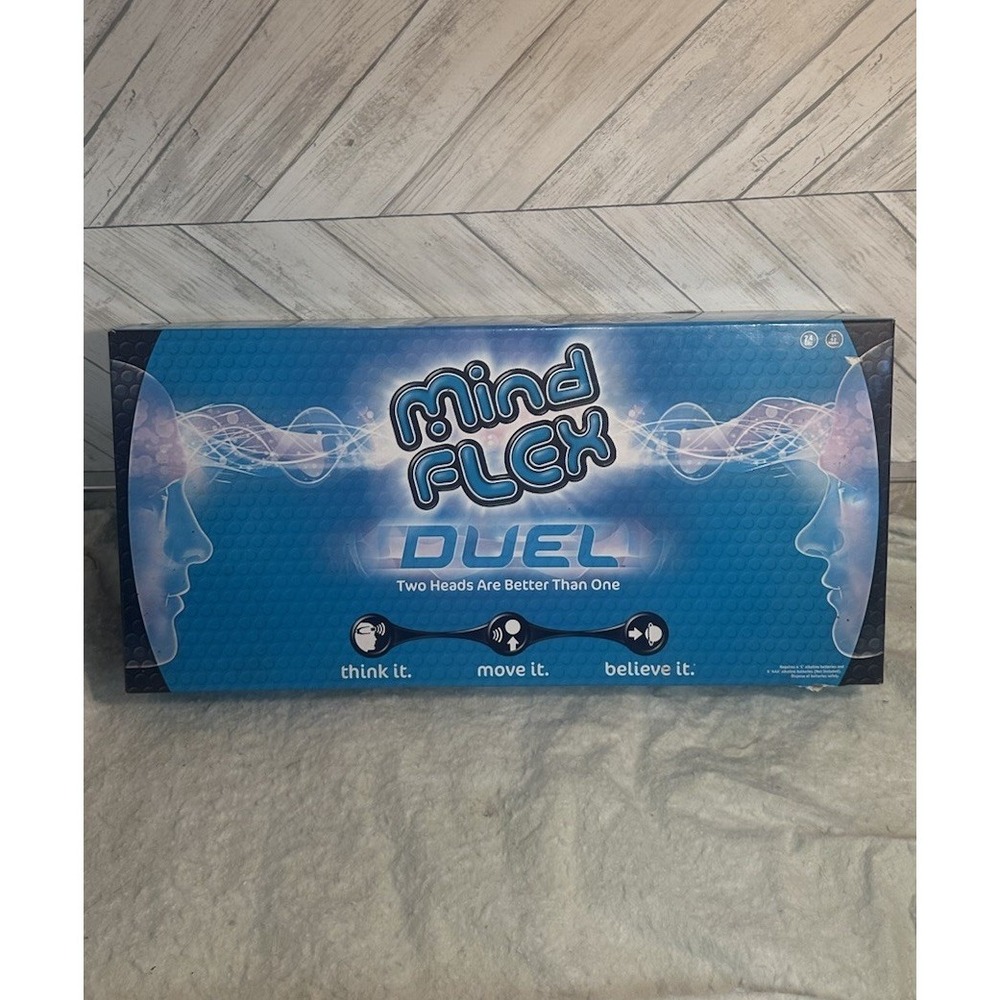 MindFlex Duel Game TESTED WORKS Mattel 2010 Mind Flex Think Move
